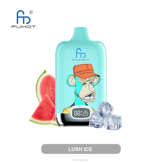 Fumot Original RandM Digital Box Dispositivo de vapeo con pantalla de líquido y batería 12000 66X8810 tornado vape flavours estallido del hielo