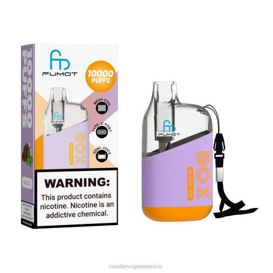 Fumot Original RandM Tornado Box Dispositivo vapeador con control de flujo de aire 10000 1 ud. 66X88101 RandM vape eesti menta de tabaco