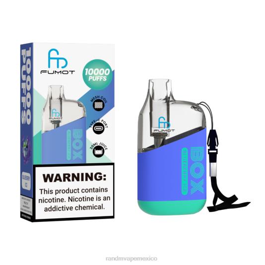 Fumot Original RandM Tornado Box Dispositivo vapeador con control de flujo de aire 10000 1 ud. 66X88101 RandM vape eesti menta de tabaco