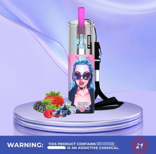 RandM Tornado Dispositivo vapeador con control de flujo de aire 10000 plus 1 ud. 66X8878 RandM vape buy online bayas mixtas
