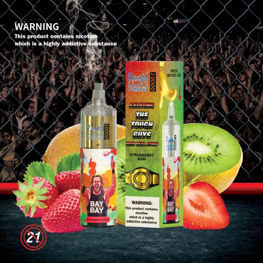 RandM Tornado Dispositivo vapeador con control de flujo de aire 10000 1 ud. 66X88102 RandM vape tallinn fresa frambuesa