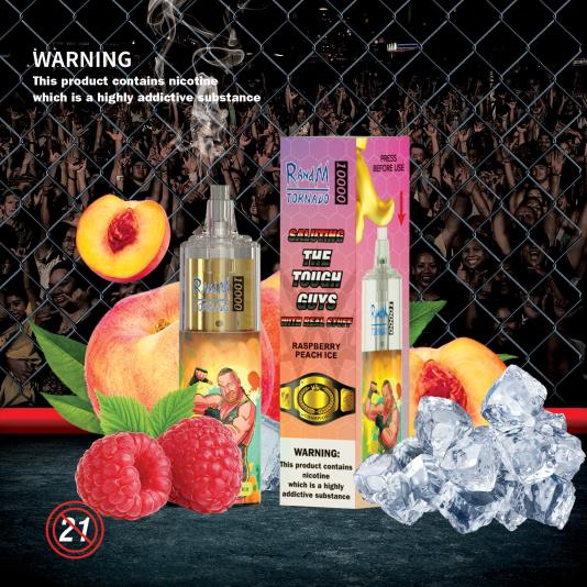 RandM Tornado Dispositivo vapeador con control de flujo de aire 10000 1 ud. 66X88102 RandM vape tallinn fresa frambuesa