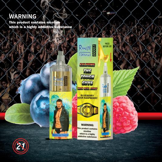 RandM Tornado Dispositivo vapeador con control de flujo de aire 10000 1 ud. 66X88102 RandM vape tallinn fresa frambuesa