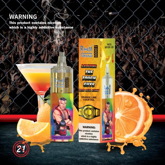 RandM Tornado Dispositivo vapeador con control de flujo de aire 10000 1 ud. 66X88102 RandM vape tallinn fresa frambuesa