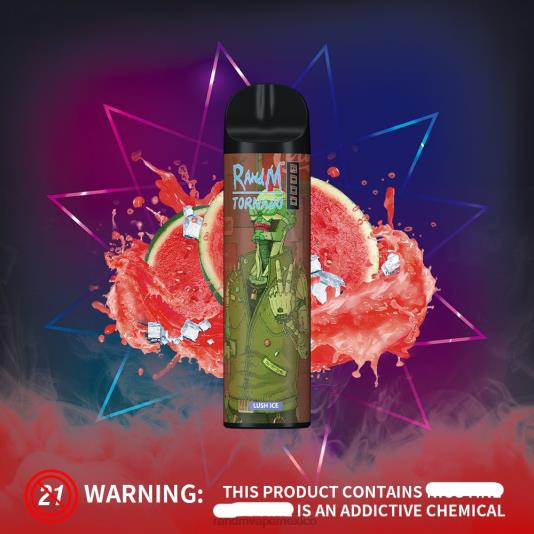 RandM Tornado Dispositivo vapeador con control de flujo de aire 8000 1 ud. 66X88236 e cigarette RandM hielo exuberante