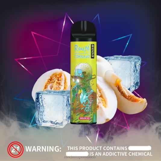 RandM Tornado Dispositivo vapeador con control de flujo de aire 8000 1 ud. 66X88236 e cigarette RandM hielo exuberante