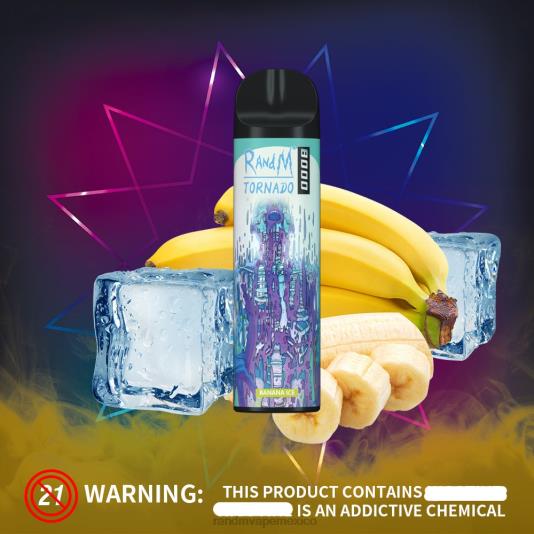 RandM Tornado Dispositivo vapeador con control de flujo de aire 8000 1 ud. 66X88236 e cigarette RandM hielo exuberante
