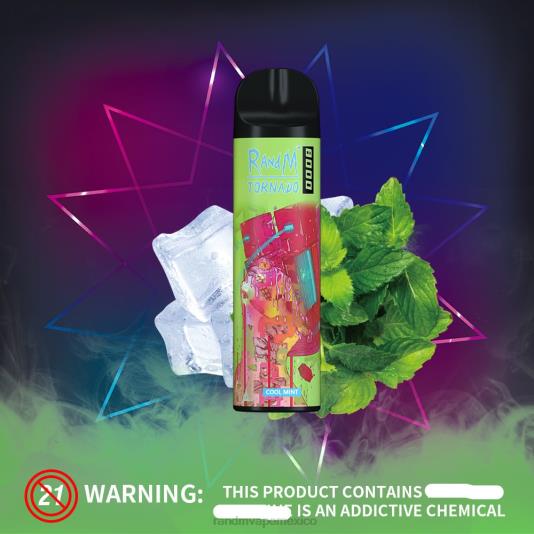 RandM Tornado Dispositivo vapeador con control de flujo de aire 8000 1 ud. 66X88236 e cigarette RandM hielo exuberante