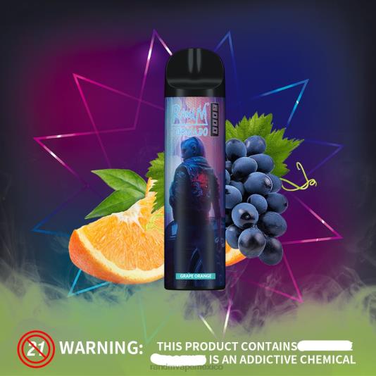 RandM Tornado Dispositivo vapeador con control de flujo de aire 8000 1 ud. 66X88236 e cigarette RandM hielo exuberante