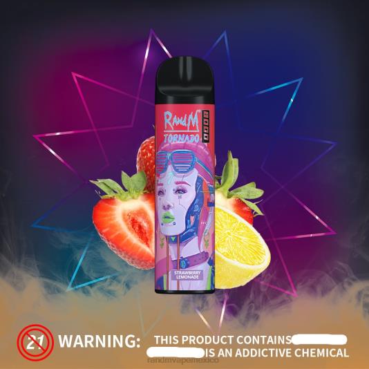 RandM Tornado Dispositivo vapeador con control de flujo de aire 8000 1 ud. 66X88239 RandM tornado price limonada de fresa