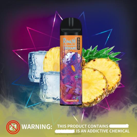 RandM Tornado Dispositivo vapeador con control de flujo de aire 8000 1 ud. 66X88241 RandM vape eesti pera de algodón