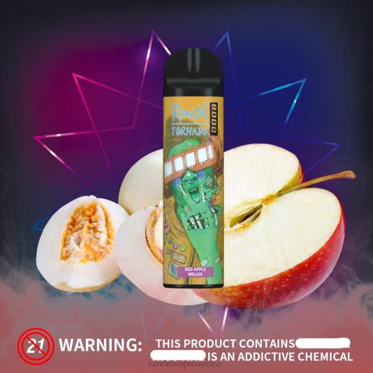 RandM Tornado Dispositivo vapeador con control de flujo de aire 8000 1 ud. 66X88241 RandM vape eesti pera de algodón