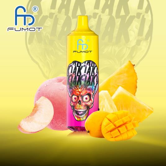 Fumot RandM Tornado Dispositivo vape 9000 pro con batería y pantalla ejuice versión 1 66X88193 RandM tornado eesti durazno piña mango