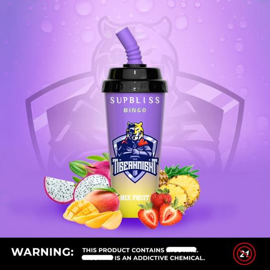 RandM Supbliss Bingo Dispositivo de vapeo 8000 1 ud. 66X88258 RandM vape buy online Fruta mezclada