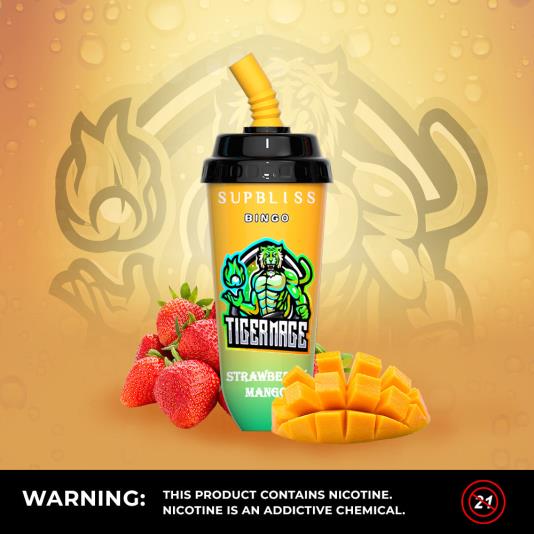 RandM Supbliss Bingo Dispositivo de vapeo 8000 1 ud. 66X88259 RandM tornado price mango fresa