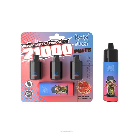 RandM Sunax Dispositivo de vapeo reemplazable con cápsula de control de flujo de aire 21000 1 ud. 66X88276 e cigarette RandM reajuste salarial