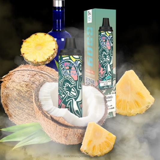 RandM Tornado Dispositivo vape pod con control de flujo de aire 6000 1 pieza 66X88280 tornado vape flavours ron piña colada