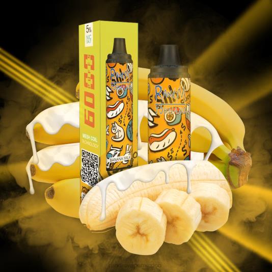 RandM Tornado Dispositivo vape pod con control de flujo de aire 6000 1 pieza 66X88288 RandM vape buy online la leche de plátano