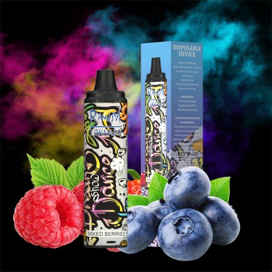 RandM Tornado Dispositivo vape pod con control de flujo de aire 6000 1 pieza 66X88291 RandM vape eesti bayas mixtas