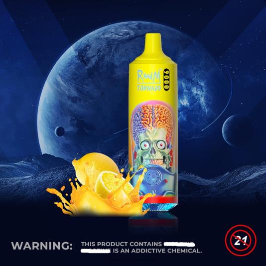RandM Tornado Dispositivo vape pod 9000 1 pieza versión 2 66X88152 RandM vape tallinn Lima Limon